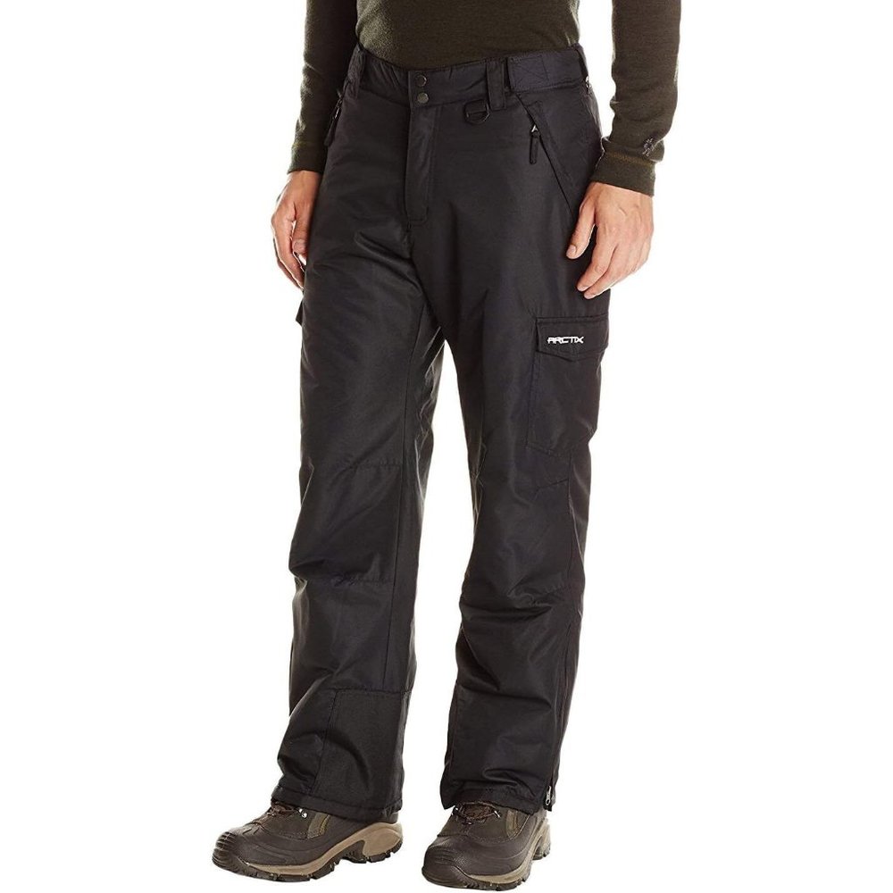 NWT Mens Size XXL 2XL Arctix Black Snowsport Cargo Pants